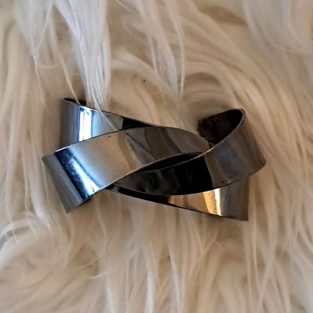 MARK Gunmetal Adjustable Cuff Bracelet